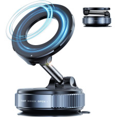 DUKAAN 360° Vaccum Magnetic Phones Holder, Magnetic Car Phone Mount, Hands-Free Suction Cup Phones Holder for Car/Gym/Mirror/Shower, Car Mount Compatible with All Mobile (Extended) DUKAAN 360° Vaccum Magnetic Phones Holder, Magnetic Car Phone Mount, Hands-Free Suction Cup Phones Holder for Car/Gym/Mirror/Shower, Car Mount Compatible with All Mobile (Extended)